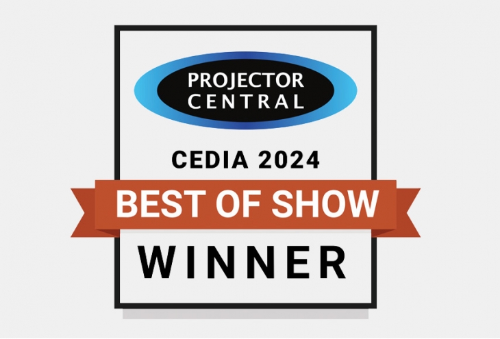 Лучшие проекторы и экраны CEDIA Expo 2024 Best of Show Awards